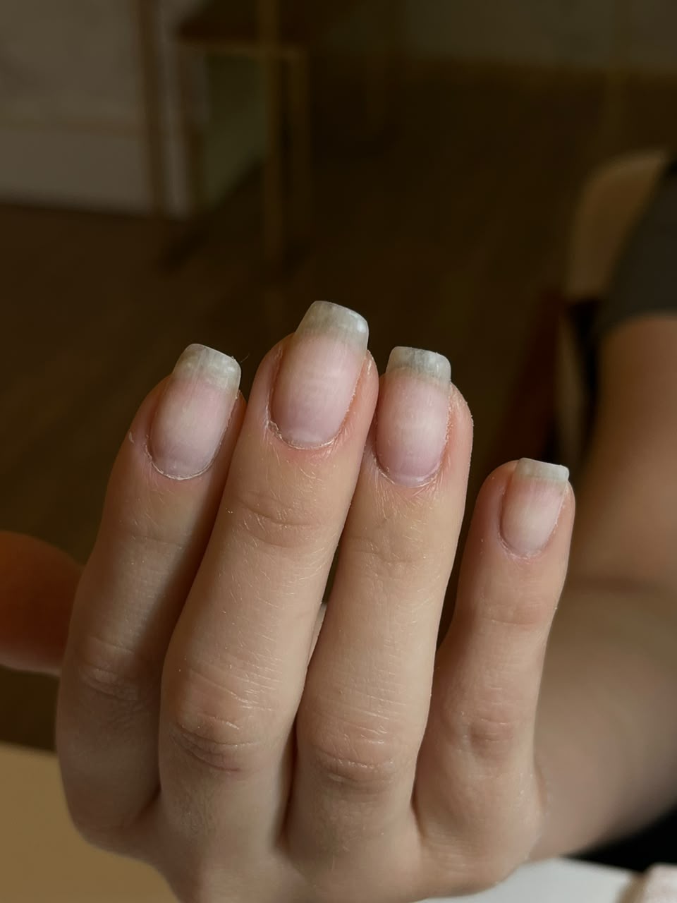 Unhas antes do atendimento