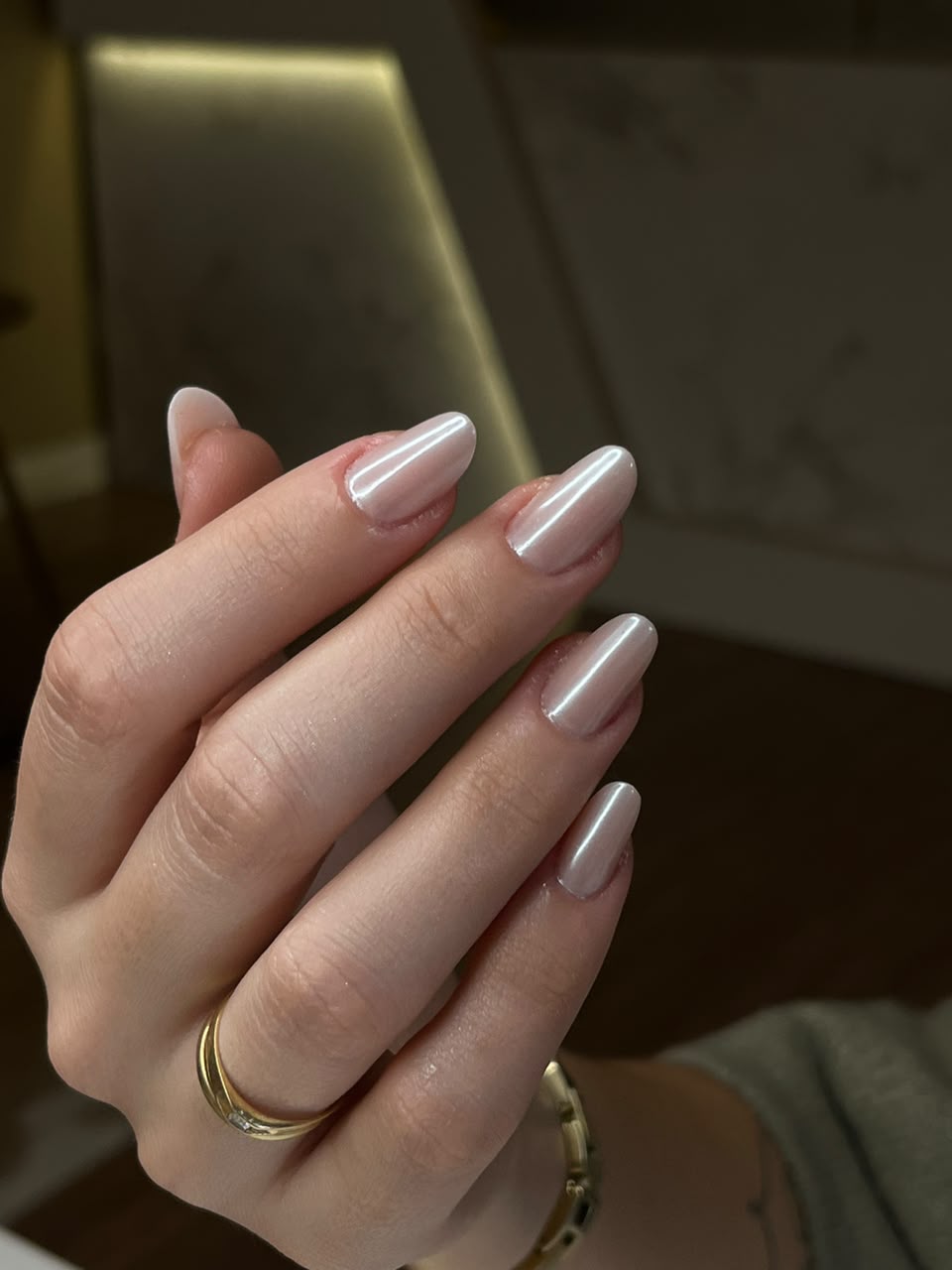 Trabalho de unhas em gel