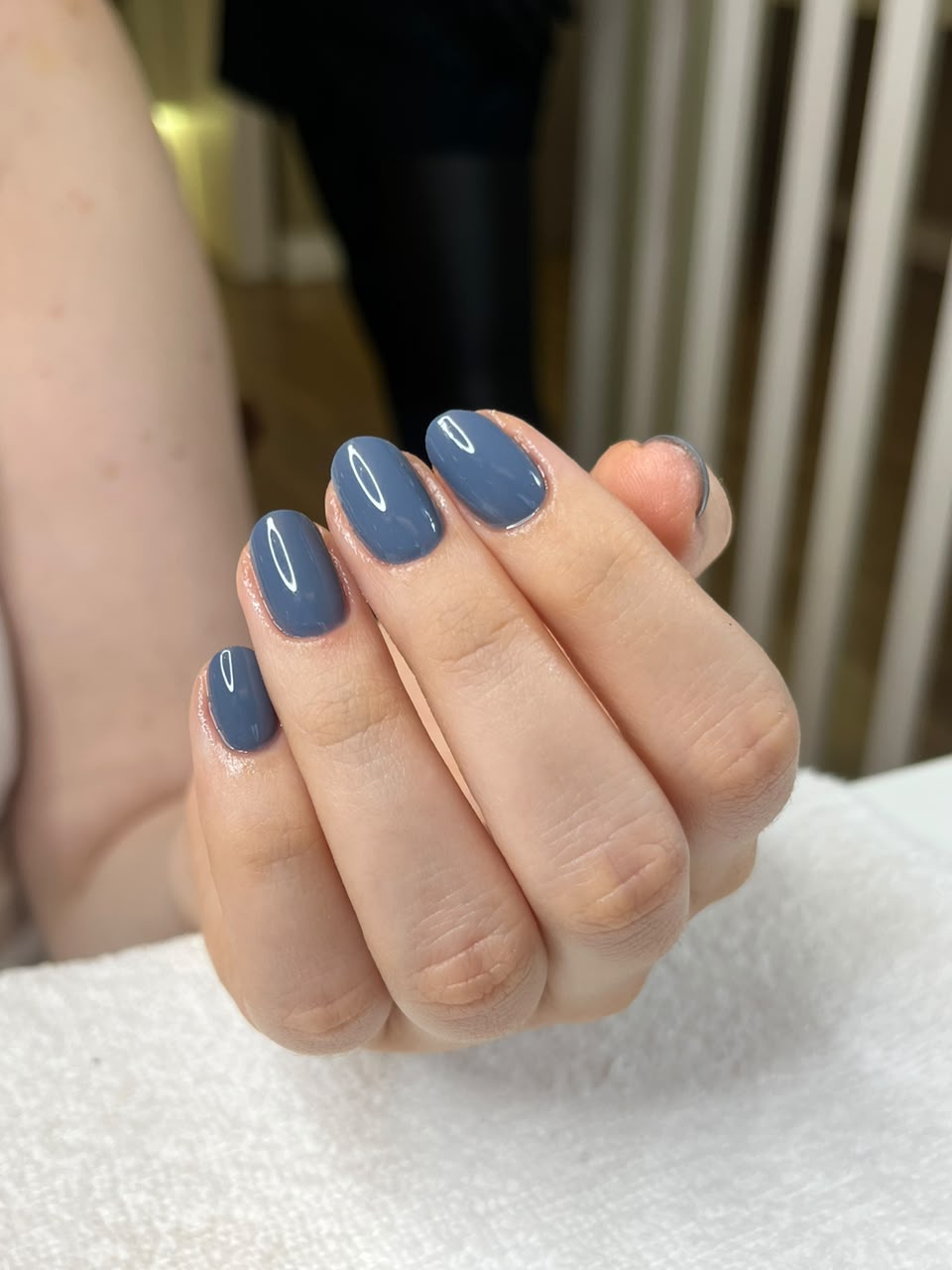 Trabalho de unhas em gel